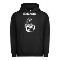 Pigment Black scorpion Urban Hoodie - linhVisuals