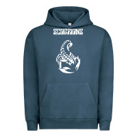 Pigment Midnight Navy scorpion Urban Hoodie - linhVisuals
