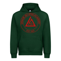 Forest Green gracie jiu jitsu academy Urban Hoodie - linhVisuals
