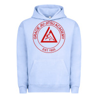 Pigment Grape Ice gracie jiu jitsu academy Urban Hoodie - linhVisuals