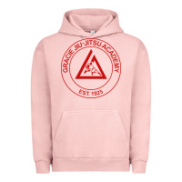 Pigment Salmon gracie jiu jitsu academy Urban Hoodie - linhVisuals