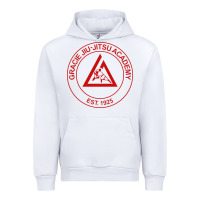 White gracie jiu jitsu academy Urban Hoodie - linhVisuals