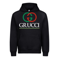 Black grucci Urban Hoodie - linhVisuals