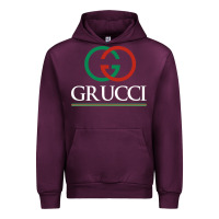 Mauve Wine grucci Urban Hoodie - linhVisuals