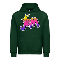 Forest Green jem and the holograms musician drama Urban Hoodie - linhVisuals