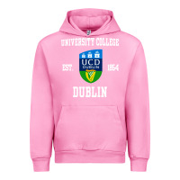 Fuchsia Pink university college dublin Urban Hoodie - linhVisuals