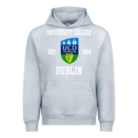 Heather Grey university college dublin Urban Hoodie - linhVisuals