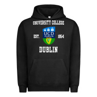 Pigment Black university college dublin Urban Hoodie - linhVisuals