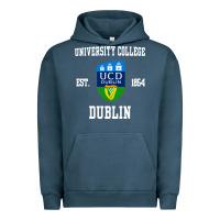 Pigment Midnight Navy university college dublin Urban Hoodie - linhVisuals