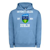Pigment Pebble Blue university college dublin Urban Hoodie - linhVisuals