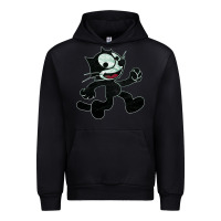 Black felix Urban Hoodie - linhVisuals