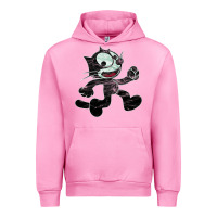 Fuchsia Pink felix Urban Hoodie - linhVisuals