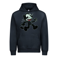 Navy felix Urban Hoodie - linhVisuals