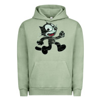 Pigment Oil Green felix Urban Hoodie - linhVisuals