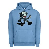 Pigment Pebble Blue felix Urban Hoodie - linhVisuals
