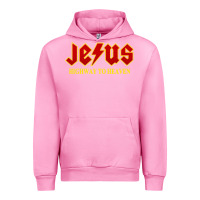 Fuchsia Pink jesus rocks highway to heaven Urban Hoodie - linhVisuals