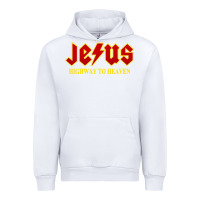 White jesus rocks highway to heaven Urban Hoodie - linhVisuals