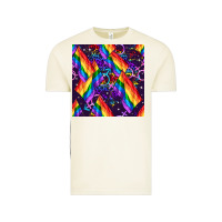 Vintage Arctic lgbt flag seamless pattern Vintage Tee - FaDigitalArtStudio