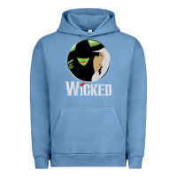 Pigment Pebble Blue vintage musical wicked Urban Hoodie - linhVisuals