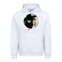 White vintage musical wicked Urban Hoodie - linhVisuals