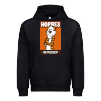 Black hobbes for president Urban Hoodie - linhVisuals