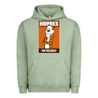 Pigment Oil Green hobbes for president Urban Hoodie - linhVisuals