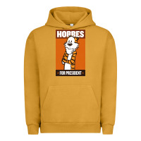 Pigment Peanut Butter hobbes for president Urban Hoodie - linhVisuals