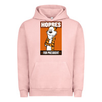 Pigment Salmon hobbes for president Urban Hoodie - linhVisuals