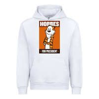 White hobbes for president Urban Hoodie - linhVisuals