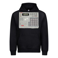 Black akai mpc2000 Urban Hoodie - linhVisuals