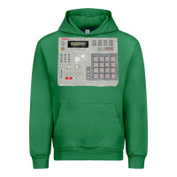 Emerald akai mpc2000 Urban Hoodie - linhVisuals