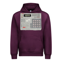 Mauve Wine akai mpc2000 Urban Hoodie - linhVisuals