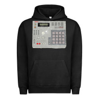 Pigment Black akai mpc2000 Urban Hoodie - linhVisuals