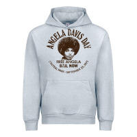 Heather Grey angela davis day 70s black rights Urban Hoodie - linhVisuals