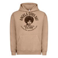 Pigment Burro angela davis day 70s black rights Urban Hoodie - linhVisuals