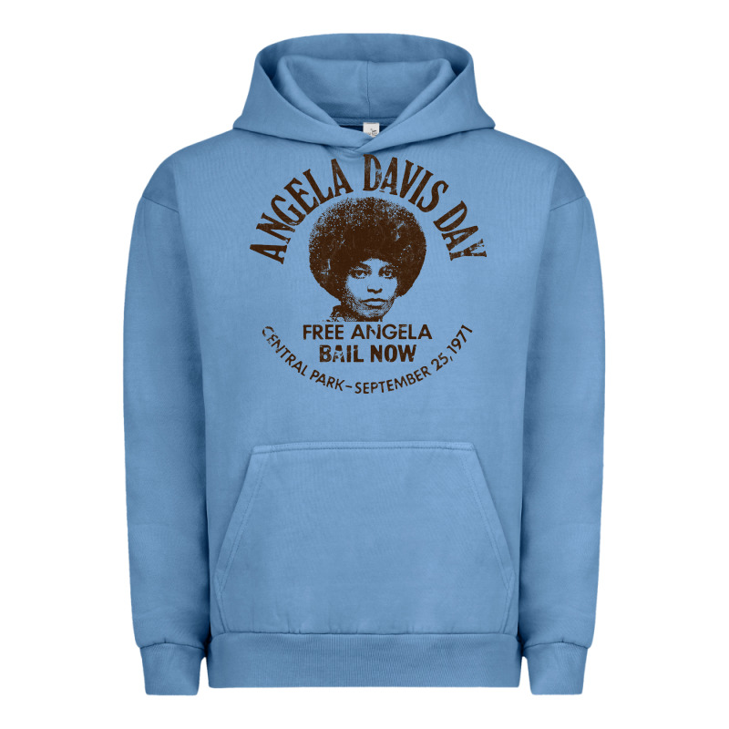 Angela Davis Day 70s Black Rights Urban Hoodie by linhVisuals | Teevron