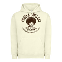 Pigment Pistachio angela davis day 70s black rights Urban Hoodie - linhVisuals