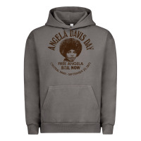 Pigment Tornado angela davis day 70s black rights Urban Hoodie - linhVisuals