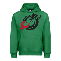 Emerald MSUM Dragons, Gear Urban Hoodie - linhVisuals