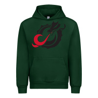 Forest Green MSUM Dragons, Gear Urban Hoodie - linhVisuals