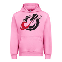 Fuchsia Pink MSUM Dragons, Gear Urban Hoodie - linhVisuals