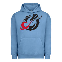 Pigment Pebble Blue MSUM Dragons, Gear Urban Hoodie - linhVisuals