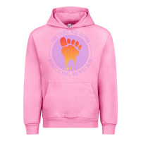 Fuchsia Pink bigfoot t  shirt bigfoot lives design t  shirt Urban Hoodie - linhVisuals