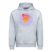 Heather Grey bigfoot t  shirt bigfoot lives design t  shirt Urban Hoodie - linhVisuals