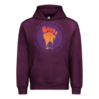 Mauve Wine bigfoot t  shirt bigfoot lives design t  shirt Urban Hoodie - linhVisuals