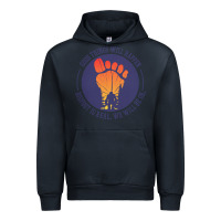 Navy bigfoot t  shirt bigfoot lives design t  shirt Urban Hoodie - linhVisuals