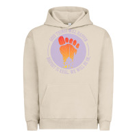 Pigment French Oak bigfoot t  shirt bigfoot lives design t  shirt Urban Hoodie - linhVisuals