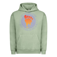 Pigment Oil Green bigfoot t  shirt bigfoot lives design t  shirt Urban Hoodie - linhVisuals