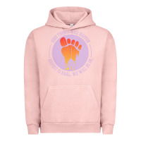 Pigment Salmon bigfoot t  shirt bigfoot lives design t  shirt Urban Hoodie - linhVisuals