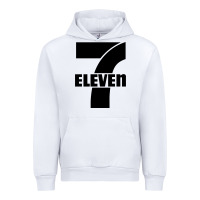 White 7 elevenn Urban Hoodie - linhVisuals